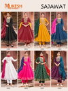 Sajawat By Mukesh Rayon Anarkali Kurti With Bottom Dupatta Wholesalers In Surat

